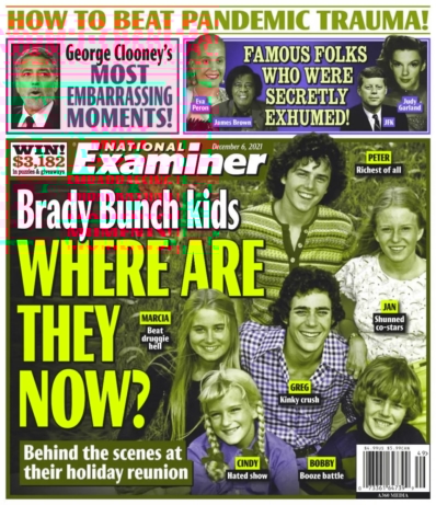 National Examiner December 06, 2021 Issue Cover
