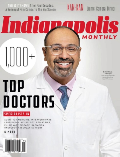 Indianapolis Monthly November 01, 2021 Issue Cover