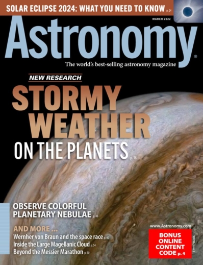 Astronomy March 01, 2022 Issue Cover