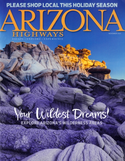 Arizona Highways November 01, 2021 Issue Cover