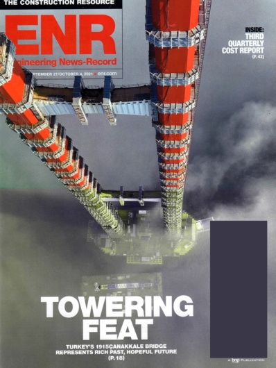 Engineering News Record September 27, 2021 Issue Cover