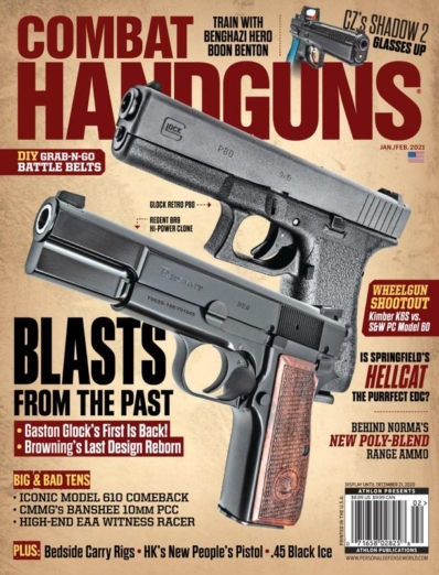 Combat Handguns | 1/1/2021 Cover