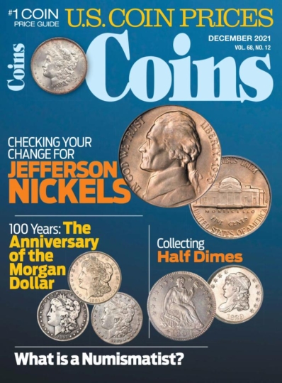 Coins December 01, 2021 Issue Cover