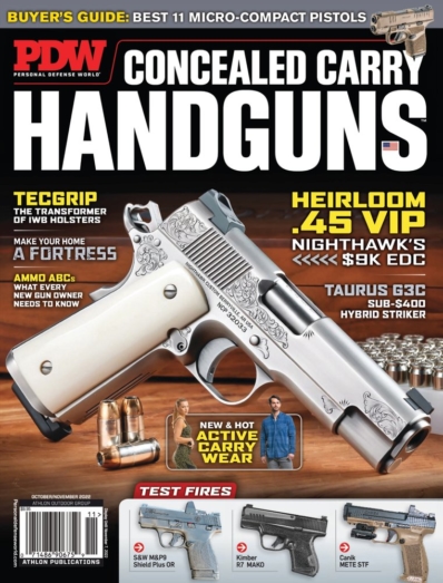 Personal Defense World October 01, 2022 Issue Cover