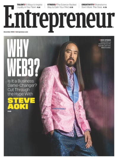 Entrepreneur December 01, 2022 Issue Cover