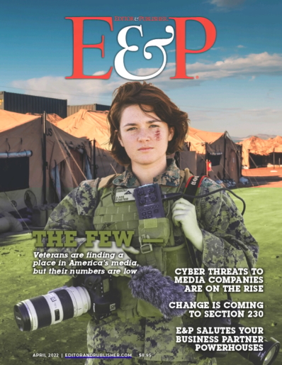 Editor & Publisher April 01, 2022 Issue Cover