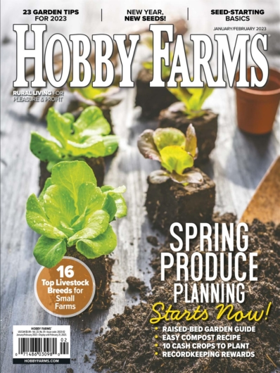 Hobby Farms January 01, 2023 Issue Cover