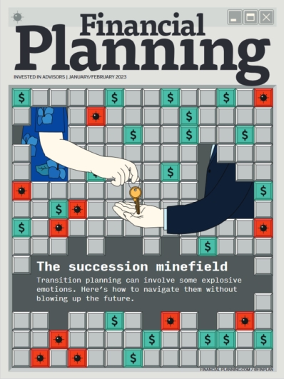 Financial Planning January 01, 2023 Issue Cover