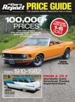 Old Cars Report Price Guide January 01, 2022 Issue Cover