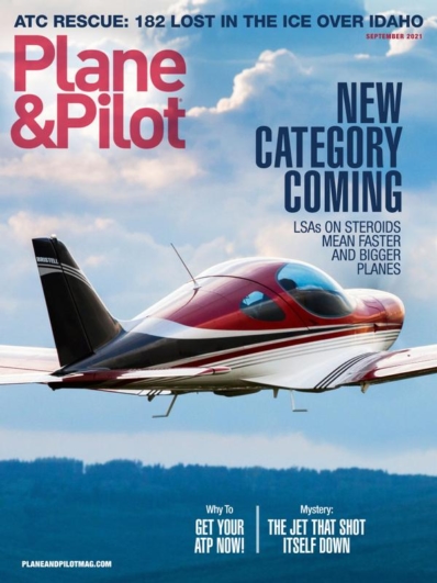 Plane & Pilot September 01, 2021 Issue Cover