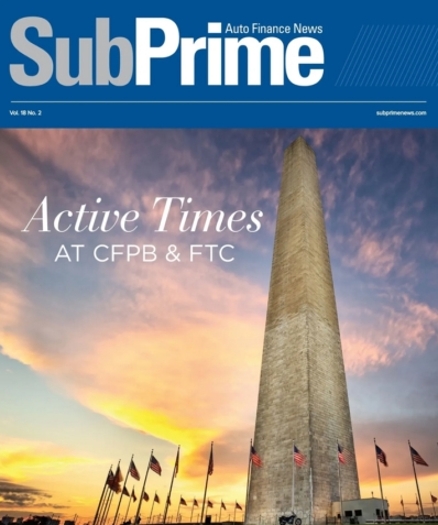Subprime Auto Finance News February 01, 2023 Issue Cover