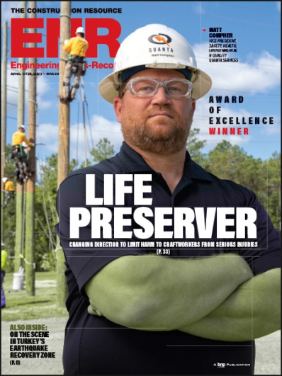 Engineering News Record April 17, 2023 Issue Cover