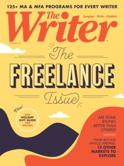 The Writer December 01, 2021 Issue Cover