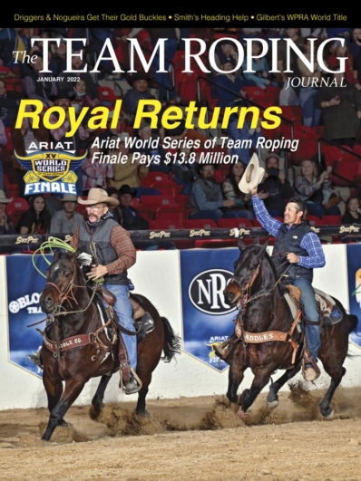 The Team Roping Journal January 01, 2022 Issue Cover