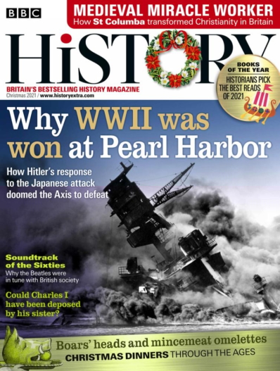 BBC History December 25, 2021 Issue Cover