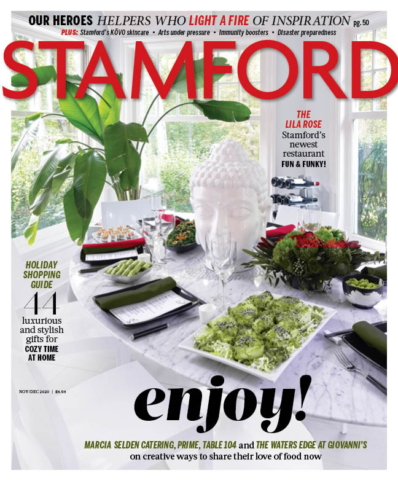 Stamford Magazine November 01, 2021 Issue Cover