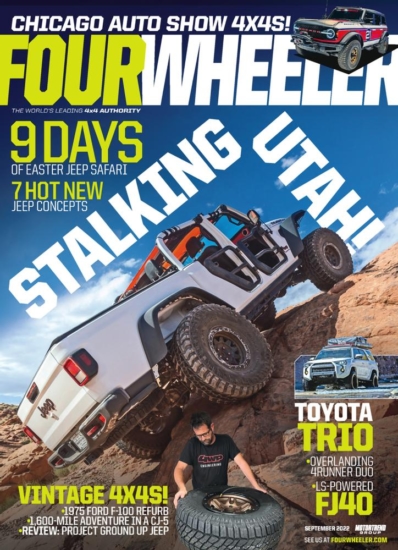 Four Wheeler September 01, 2022 Issue Cover