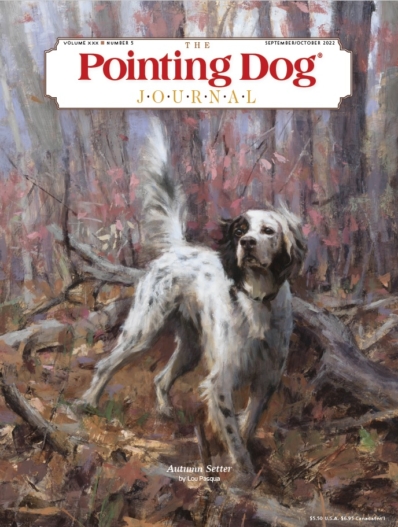 The Pointing Dog Journal September 01, 2022 Issue Cover