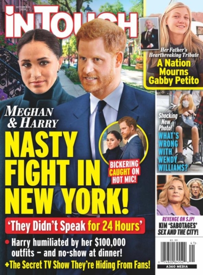 In Touch Weekly October 11, 2021 Issue Cover