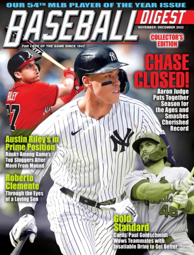 Baseball Digest November 01, 2022 Issue Cover