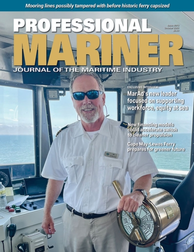 Professional Mariner October 01, 2022 Issue Cover