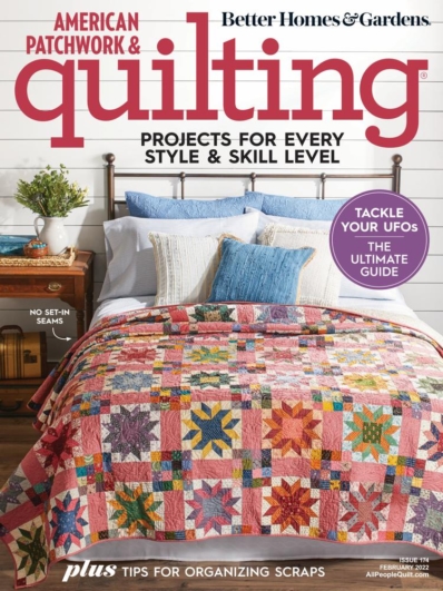 American Patchwork & Quilting February 01, 2022 Issue Cover