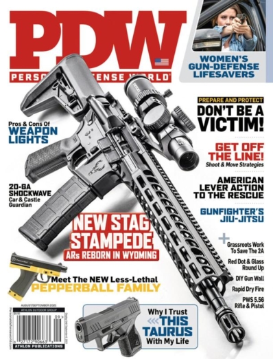 Personal Defense World August 01, 2021 Issue Cover