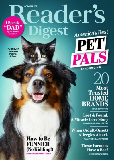 Reader's Digest October 01, 2021 Issue Cover