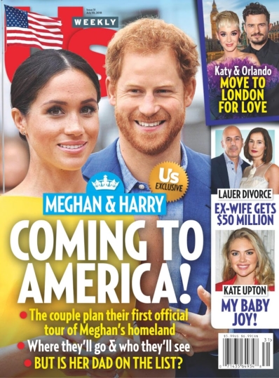 Us Weekly July 30, 2018 Issue Cover