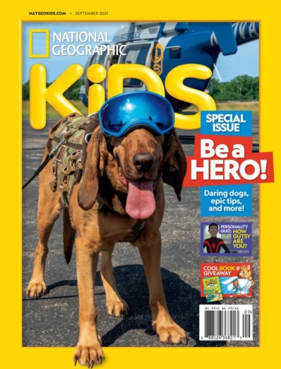 National Geographic Kids September 01, 2021 Issue Cover