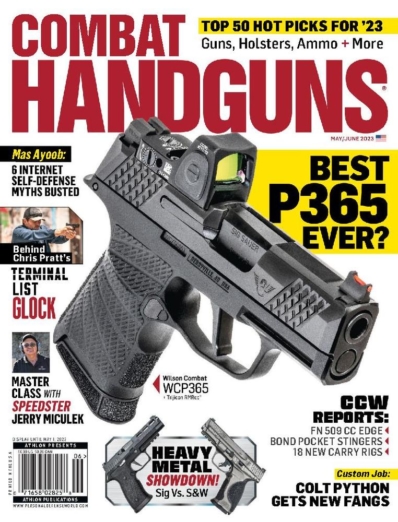 Combat Handguns May 01, 2023 Issue Cover