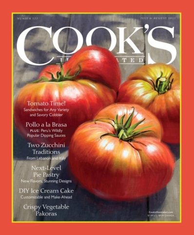 Cook's Illustrated July 01, 2022 Issue Cover