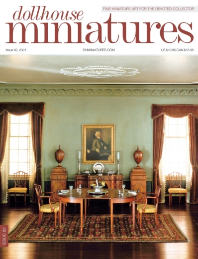 Dollhouse Miniatures July 01, 2021 Issue Cover