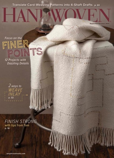 Handwoven September 01, 2021 Issue Cover