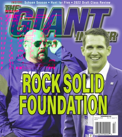 Giants Insider February 01, 2023 Issue Cover