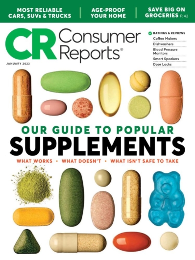 Consumer Reports January 01, 2023 Issue Cover