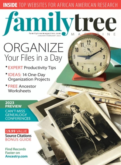 Family Tree January 01, 2023 Issue Cover