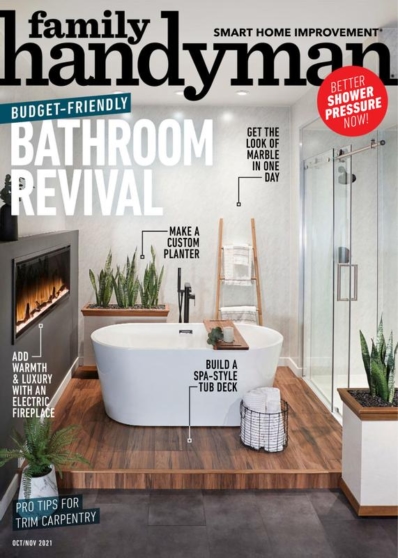 The Family Handyman October 01, 2021 Issue Cover