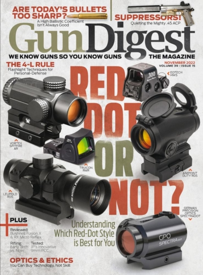 Gun Digest November 01, 2022 Issue Cover