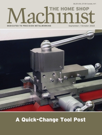 The Home Shop Machinist September 01, 2022 Issue Cover