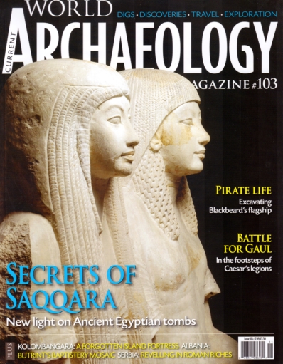 Current World Archaeology August 01, 2021 Issue Cover