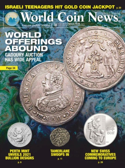 World Coin News | 10/1/2020 Cover