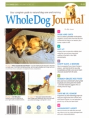 Whole Dog Journal December 01, 2021 Issue Cover