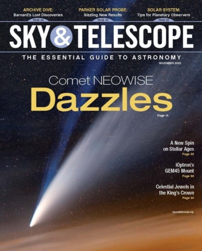 Sky & Telescope November 01, 2020 Issue Cover