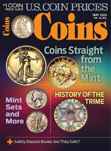 Coins May 01, 2023 Issue Cover