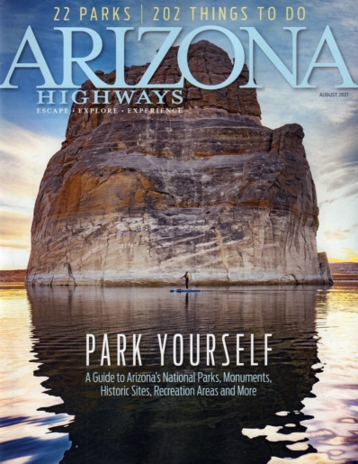 Arizona Highways August 01, 2021 Issue Cover