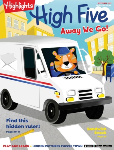 Highlights High Five September 01, 2021 Issue Cover