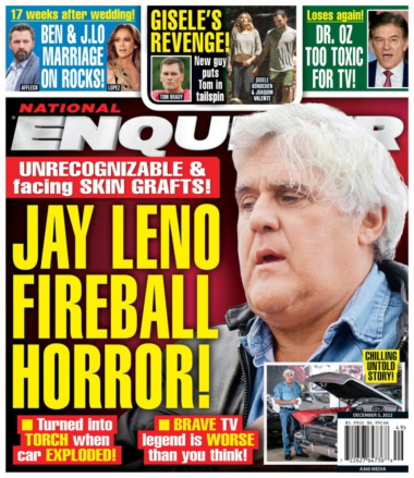 National Enquirer December 05, 2022 Issue Cover