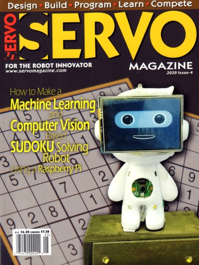 Servo Magazine November 01, 2020 Issue Cover