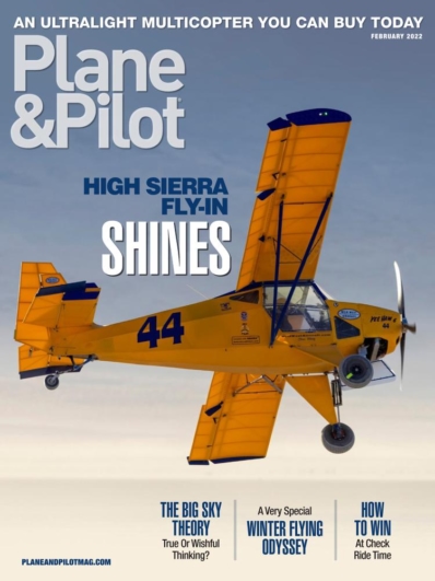 Plane & Pilot January 01, 2022 Issue Cover